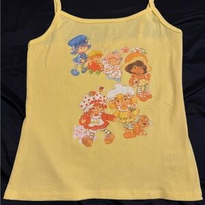 Strawberry Shortcake & Friends Printed Graphic T-Shirt 🍓💛